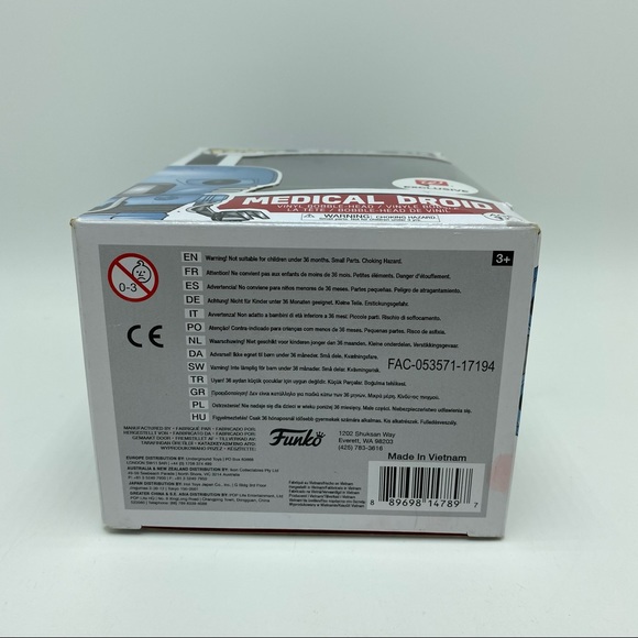 NEW! Funko Pop! Star Wars Medical Droid #212 Vinyl Figure Walgreens Exclusive - Picture 4 of 5